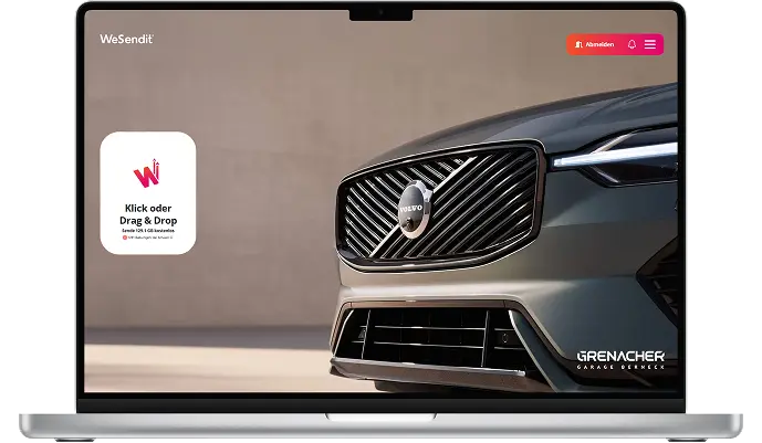 WeSendit Advertising Interface