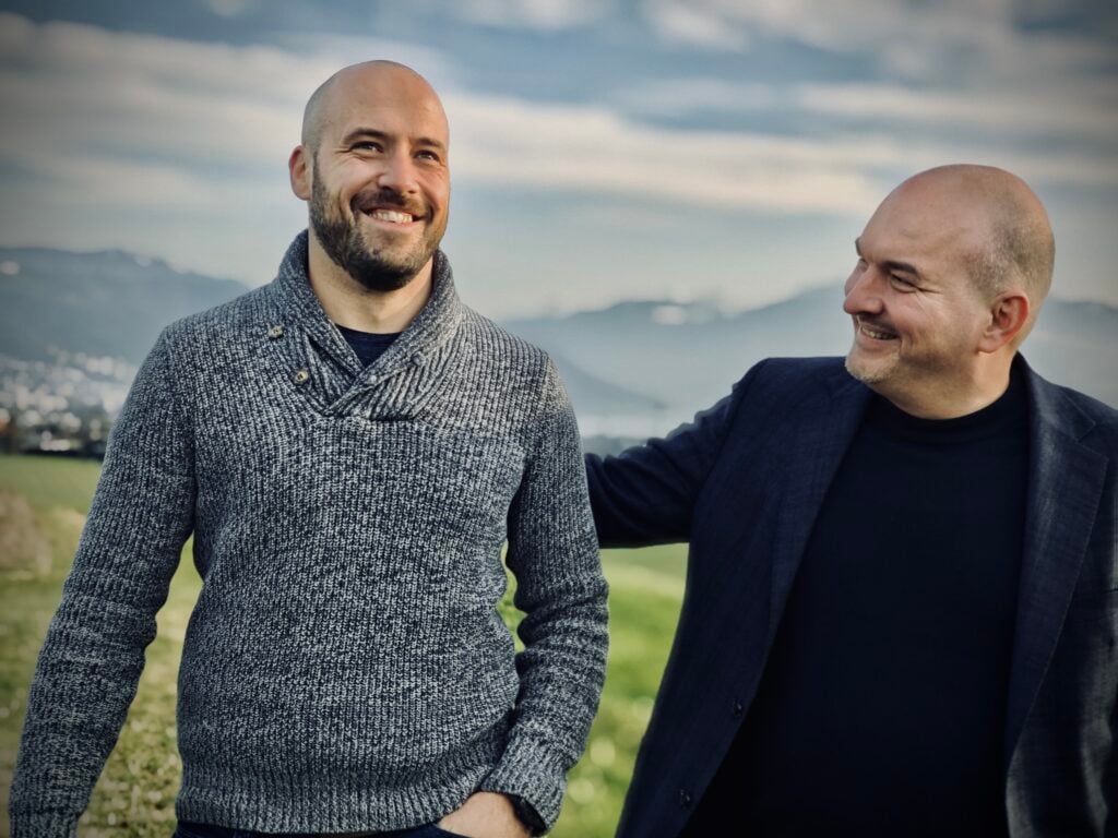 Jens Herbst und Reto Massalongo von WeSendit