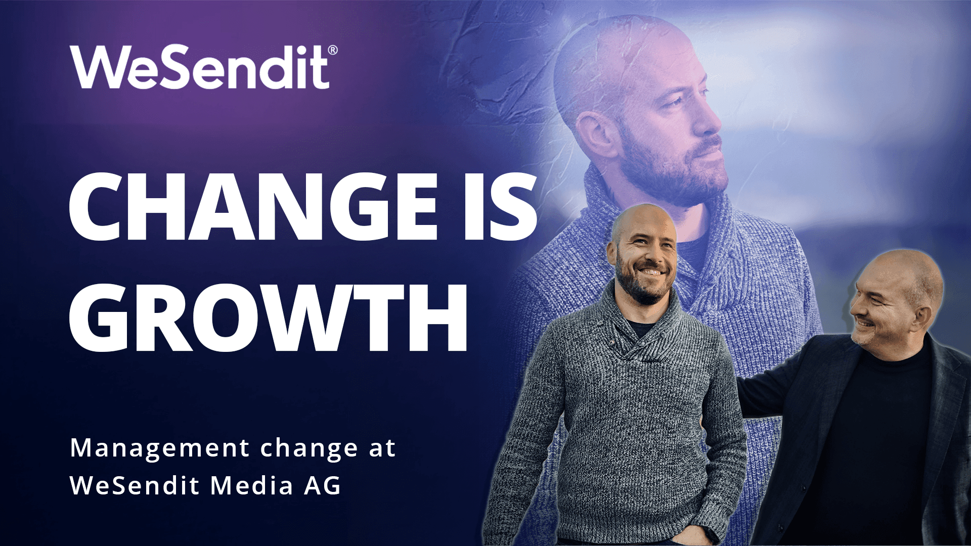 Change is Growth — Managementwechsel bei WeSendit Media AG