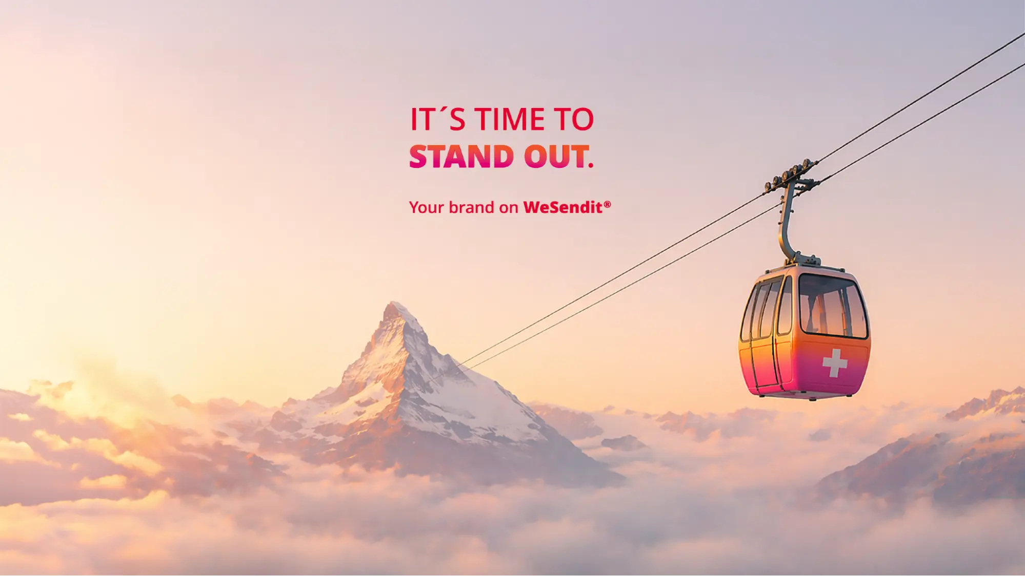 WeSendit new brand identity and innovations