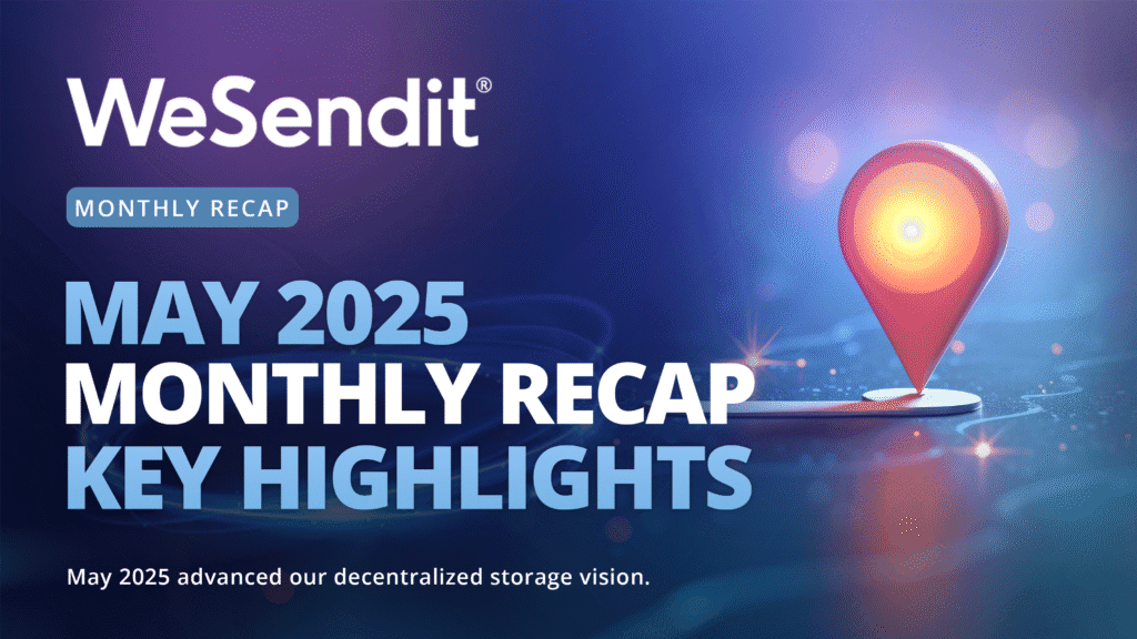 WeSendit Monthly Recap May 2025