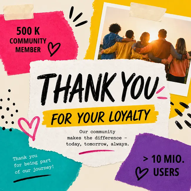 Thank You Community