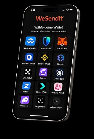 No account. Just your wallet.