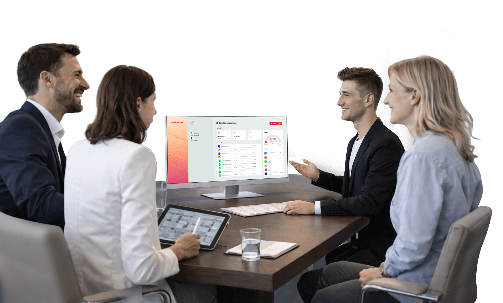 WeSendit Enterprise Beratungsgespräch